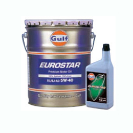 Gulf　EUROSTAR　5W40　ガルフ ユーロスター　1L×6本　　